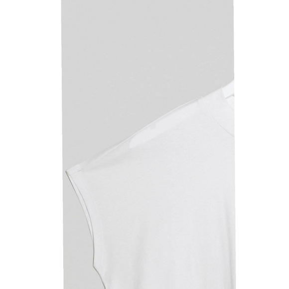 Hello Slogan High Neck T-shirt - Picture 7 of 9